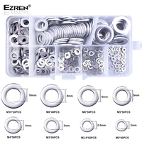 Gambar Ezren EZ-0590 Spacer Metal 304 Stainless Steel Flat Washer Set M2-M10 Box Set Screw Washer 360Pcs dari House Sparepart Kab. Tangerang 5 Tokopedia