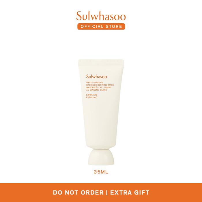 Gambar [GIFT TIDAK DIJUAL] Sulwhasoo White ginseng Radiance Refining Mask 35ml dari Sulwhasoo Indonesia Kota Tangerang Tokopedia