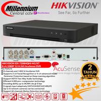 Gambar DVR HIKVISION 8CH iDS-7208HQHI-M1/XT TURBO ACUSENSE DVR SUPPORT 5MP H.265 - DVR SAJA dari Millennium Central CCTV Kota Administrasi Jakarta Barat 4 Tokopedia