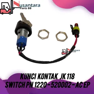 kunci kontak /ignition switch start key 1220-520002-AC / JK118 Pallet Mover Truck