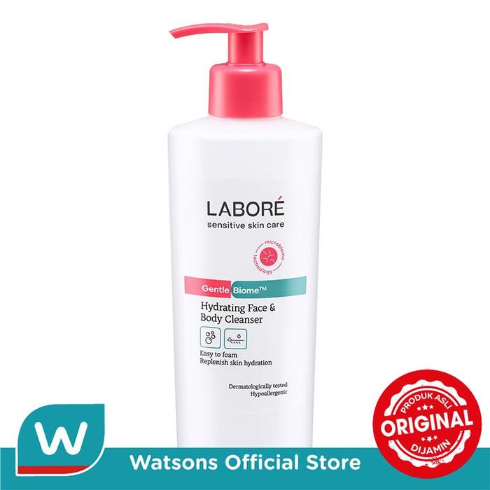 Gambar Labore GentleBiome Hydrating Face & Body Cleanser 250ml dari Watsons Indonesia Official Store Kab. Tangerang Tokopedia