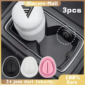 Pembatas Diri Car Cup Holder Karet Pembatas Penahan Cup Holder Anti Goyang Anti Getar Mobil Universal