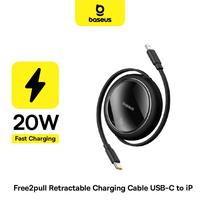 Gambar KABEL USB TYPE-C TO LIGHTNING IPHONE BASEUS FREE2PULL 20W 1M FAST CHARGING EAST RETRACTABLE DATA CABLE QUICK CHARGE dari btgcom Kota Denpasar 4 Tokopedia
