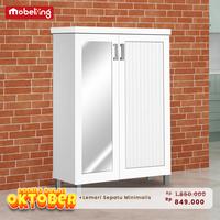 Gambar Mobeliving - Rak Sepatu kecil murah furniture dari Mobeliving Furniture Kab. Bogor 1 Tokopedia