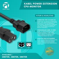 Gambar Proff Tech Kabel Power CPU-Monitor C14-C15 5 Meter Garansi 2 Tahun Universal Coaxial 1.5mm Full Tembaga 250V 10A - Computer - 2 Meter dari ProffTech Indonesia Kota Administrasi Jakarta Pusat 2 Tokopedia