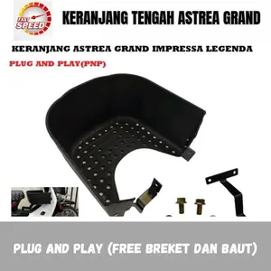 Keranjang Tengah Honda ASTREA GRAND bulus kranjang bagasi model plastik sayur rak legenda impresa impressa
