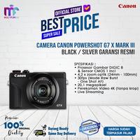 Gambar Camera Canon PowerShot G7 X Mark III Black / Silver Garansi Resmi - Black dari Multifungsi Online Kota Administrasi Jakarta Pusat 1 Tokopedia