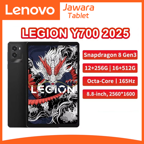 Jual Lenovo Legion Y700 2025 3rd 8.8 Inch Snapdragon 8 Gen3 165Hz