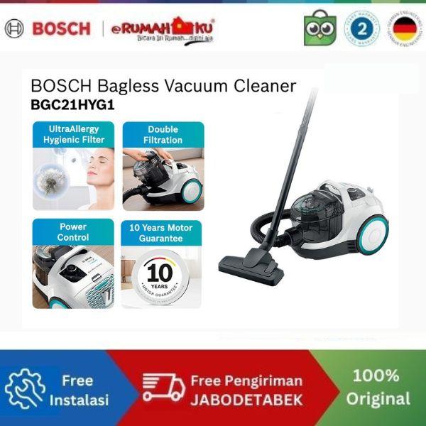 Gambar BOSCH VACUUM CLEANER/ PENGHISAP DEBU BGC21HYG1 dari RUMAHKU OFFICIAL Kota Administrasi Jakarta Barat Tokopedia