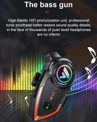 Gambar VIMON Y80 2X Bluetooth Intercom Helm Radio FM 2 Rider Qualcomm Chip dari Tech Cube Store Kota Administrasi Jakarta Barat 2 Tokopedia