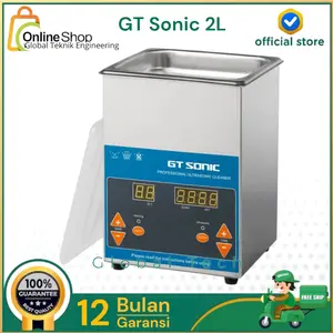 GT SONIC VGT-1620QTD 2L Ultrasonic Cleaner Digital Stainless Steel