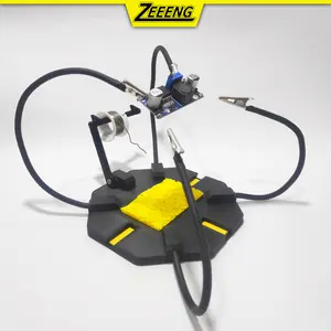 Penjepit PCB Fleksibel Capit Solder Modular Helping Hand DYI Tool Tangan Ketiga