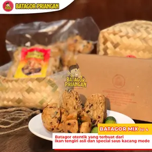 Batagor Priangan isi 4 Premium 100% Ikan Tenggiri - Batagor Bandung