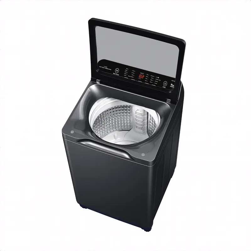 AQUA Elektronik AQW-920R Mesin Cuci Top Loading 9 Kg - Automatic Dynamic Soak Function - Power Off Memory - Tempered Glass Lid - Soft Closing Lid - Hijab Mode - Low Water Preasure - Fuzzy Logic - Stainless Steel Tube 2