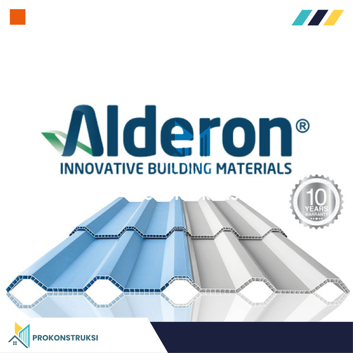 Gambar Alderon R830 Atap UPVC Berongga 10mm Garansi Resmi 10 Tahun dari Alderon Polycarbonate Kota Tangerang Selatan Tokopedia