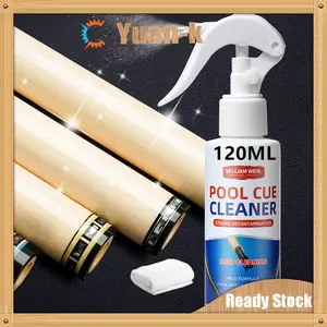 120ML Pembersih Shaft Billiard Cue Shaft Cleaner Kayu Cairan Pembersih Shaft Stick Billiard