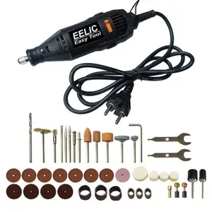 Termurah EELIC MEG-J125POLOS Mesin gerinda mini set polos die grinder 3mm lengk