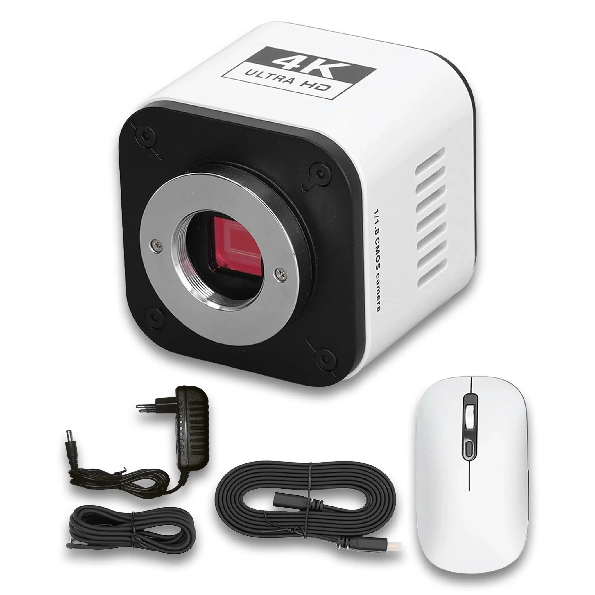 Kamera Microscope 4K Ultra HD 1/1.8CMOS Camera Tampilan HD Original