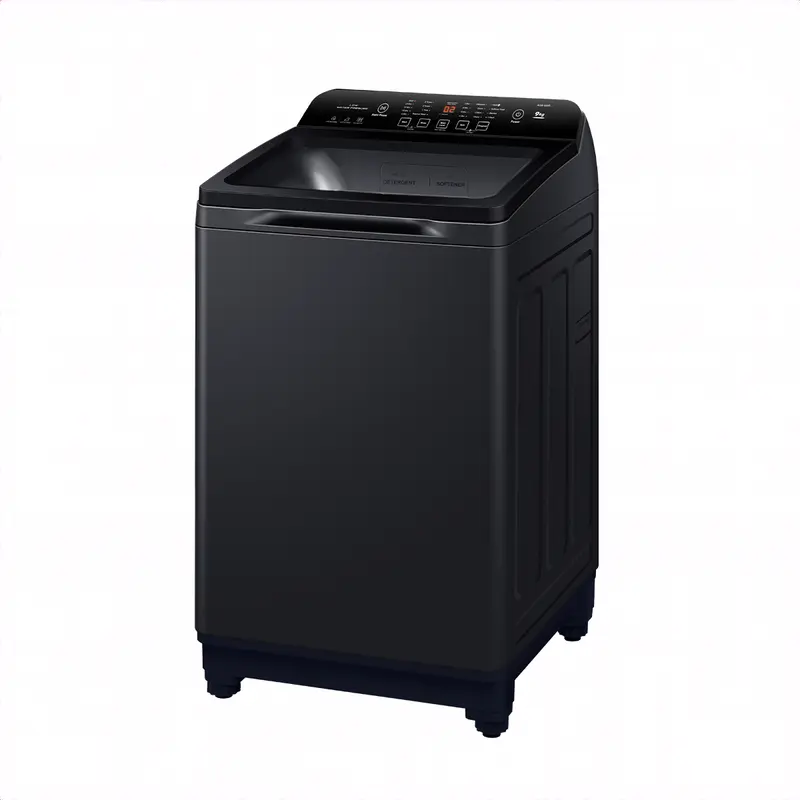AQUA Elektronik AQW-920R Mesin Cuci Top Loading 9 Kg - Automatic Dynamic Soak Function - Power Off Memory - Tempered Glass Lid - Soft Closing Lid - Hijab Mode - Low Water Preasure - Fuzzy Logic - Stainless Steel Tube 1