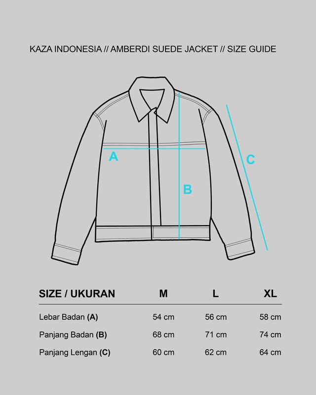 Product Introduction of Wear Kaza Indonesia - Amberdi Suede Boxy Jacket 'Brown' 0