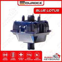 Gambar SWITCH - DUROCK - BLUE LOTUS - 5 PIN - 55G  - TACTILE - LONG POLE dari Rumah-Keyboard Kota Administrasi Jakarta Barat 4 Tokopedia