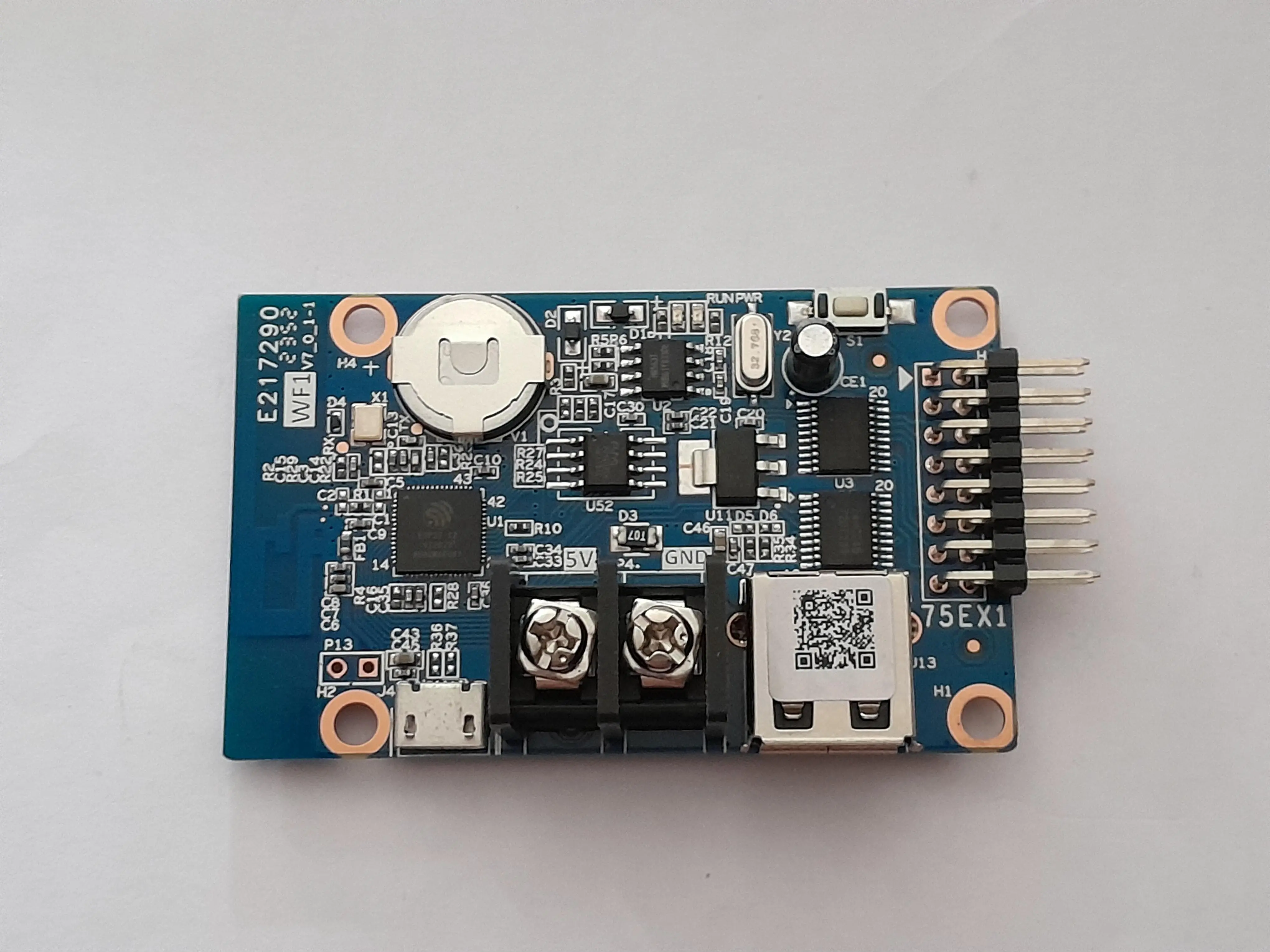 Controller Huidu Wifi RGB Full Color Running Text P10