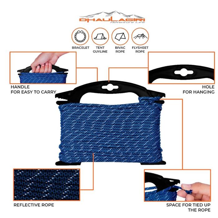 Gambar Dhaulagiri Tali Paracod 4mm dari Kayak Outdoor Kota Bogor Tokopedia