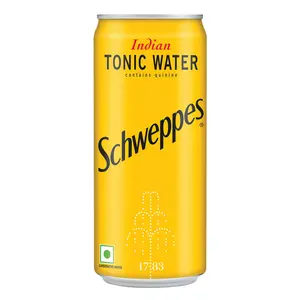 Schweppes Tonic Water 250ml 1 Dus / Karton Isi 24 Kaleng 330ml Air Tonik
