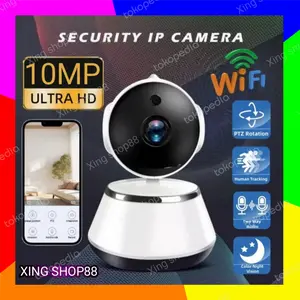 Kamera Cctv WiFi V380Pro Ip Camera 5MP Wireless 1080P Monitor Baby
