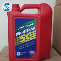 Gambar Oli Mesin Pertamina MEDITRAN SC Diesel 15W-40 10 Literr dari sugindo motor Kota Administrasi Jakarta Barat 1 Tokopedia