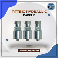 Gambar Parker Hose Fitting 10143-8-8 Male NPTF Pipe - Rigid 1/2 INCH dari besttoflowsystem Kota Tangerang 3 Tokopedia