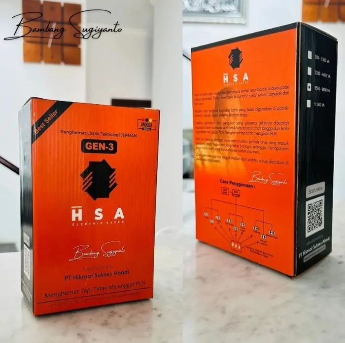 Alat Penghemat Listrik Rumah ANDODA 2200-4400W HSA Tipe B 1