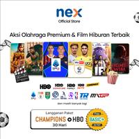 Gambar Nex Parabola Paket HBO + Champions 30 Hari dari Nex Official TV Kota Administrasi Jakarta Barat 1 Tokopedia