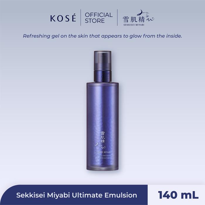 Gambar KOSE Sekkisei Miyabi Ultimate Emulsion - 140ml dari Sekkisei by KOSE Kota Administrasi Jakarta Pusat Tokopedia