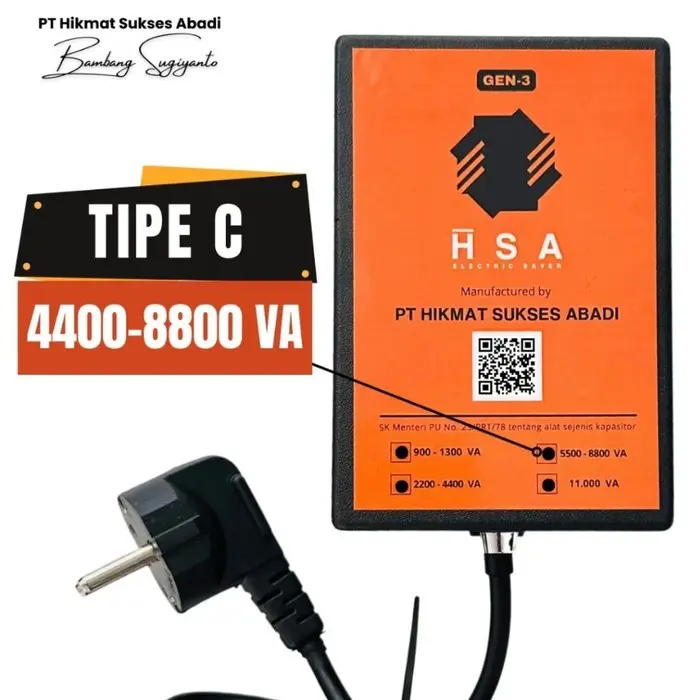 PT Hikmat Sukses Abadi Penghemat Listrik Rumah ANDODA 4400 - 8800 Watt
