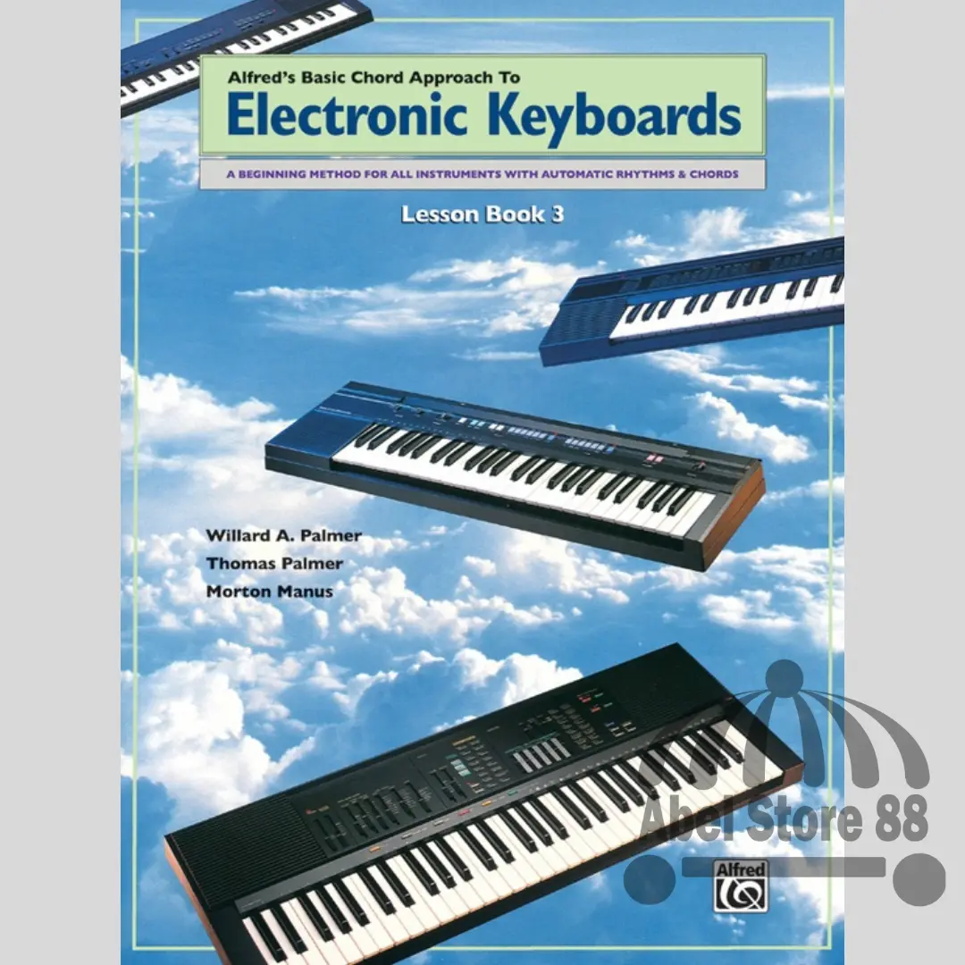 Buku Keyboard Alfred's Basic Chord Approach to Electronic Keyboard 3