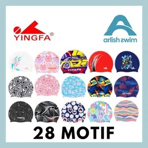 Topi Renang Silicone Anak atau Dewasa Yingfa / Swimming Cap