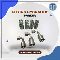 Gambar Parker Hose Fitting 10143-8-8 Male NPTF Pipe - Rigid 1/2 INCH dari besttoflowsystem Kota Tangerang 2 Tokopedia