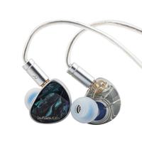 Gambar INAWAKEN Dawn Ms 11.2mm Purple-Gold Dynamic Driver In Ear Monitor Earphone IEM dari Bass Audio Official Kota Bandung 2 Tokopedia