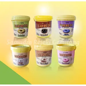 Carreza Dip Glaze 1kg All Varian / Topping Donat RASA LENGKAP