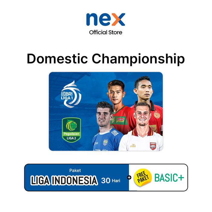 Gambar Nex Parabola Paket Liga Indonesia 30 Hari dari Nex Official TV Kota Administrasi Jakarta Barat Tokopedia