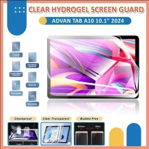 ANTI GORES HYDROGEL CETAK TAB ADVAN A10 /XTAB /V8 /VX LITE /SKETSA 10 / SKETSA 1 /SKETSA 2 /SKETSA 3 /TAB A8 /TAB GALILEA / TAB X7 PRO / TAB BELAJAR ELITE CLEAR BENING /GLARE MATTE PAPERLIKE SCREEN GUARD PROTECTOR ANTI GORES PELINDUNG LAYAR TAB