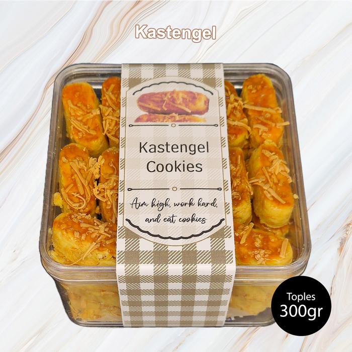 Gambar Kue Kering Keju Kastengel Pinki Pie Toples 300gr dari Pinki Pie Kota Tangerang Tokopedia