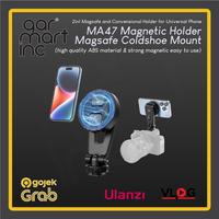 Gambar ULANZI MA47 2in1 Magnetic Phone Holder 360 4-Way Rotation Clamp Smartphone HP Fotografi dan Vlog Magsafe MA 47 dari garmart Kota Administrasi Jakarta Barat 1 Tokopedia