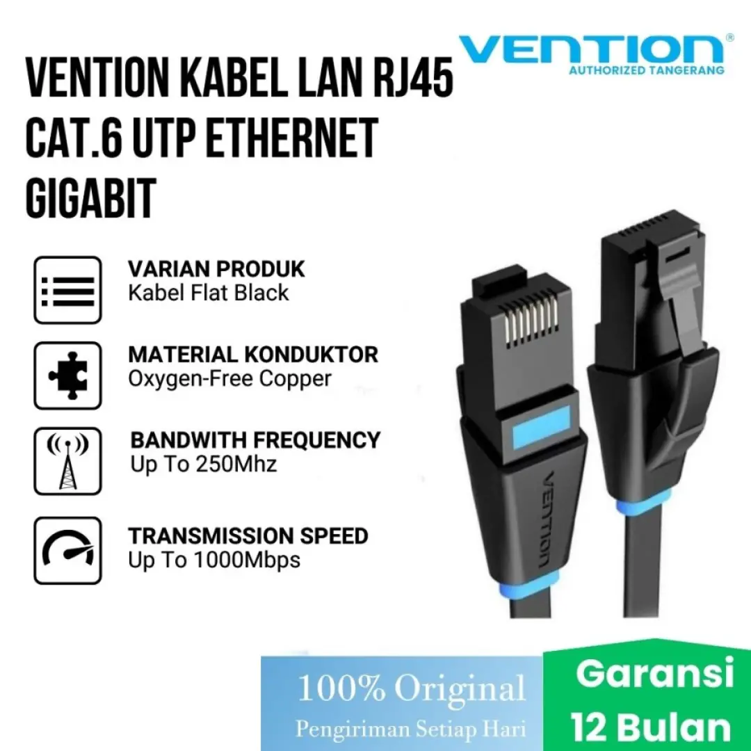 Vention Kabel LAN RJ45 Cat.6 UTP Ethernet Gigabit