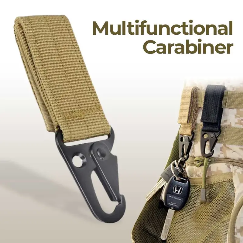 ACOMS Quickdraw Carabiner Military Tactical Nylon Belt - HW74 1
