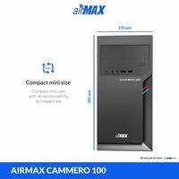 Gambar CASING AIRMAX Cammero 100 - Mid Tower mATX Case (include PSU 500w) dari Techno Computer Bali Kota Denpasar 2 Tokopedia