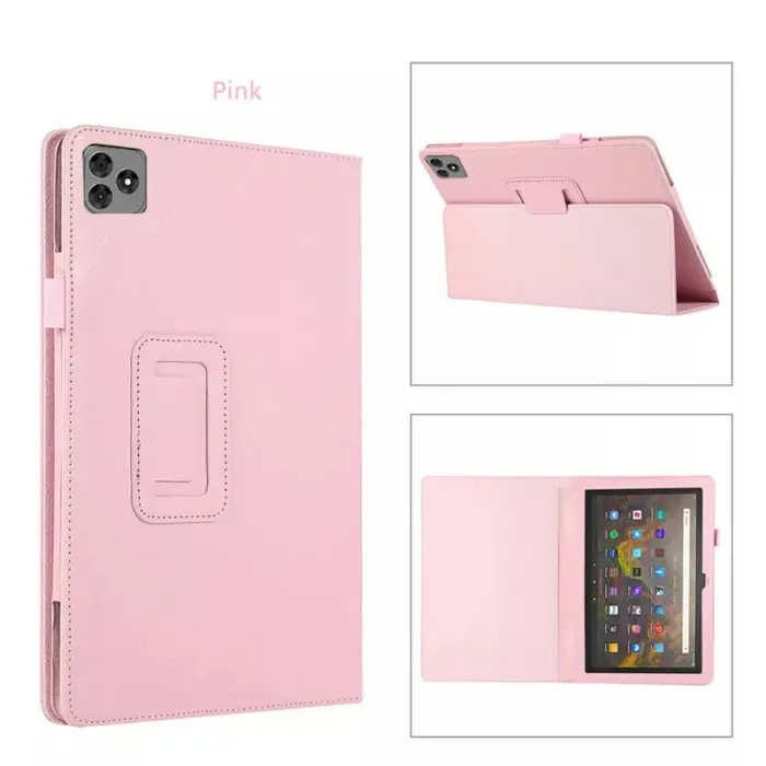 Infinix Xpad  X Pad 11 inch 2024 Flipbook Case Cover Leather TPU PU Sintetis Karet Standing Flipcase Casing Tablet Magnet Slim Bookcover Warna Hitam Black Premium Bukan Universal Pelindung Aksesoris X Tab 11" Hitam Pink Navy 1