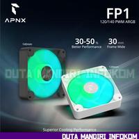 Gambar APNX FP1 I FP1-R - 120mm I 140mm PWM ARGB Performance Fan with sleek new look I FP1-120 I FP1-140 I FP1-R 120 I FP1-R 140 [Standrad & Reverse Blade] - BLACK STD, FP1-120 dari Duta Mandiri Infokom Kota Administrasi Jakarta Pusat 5 Tokopedia