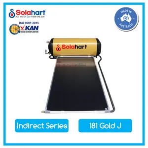 Solahart Solar Water Heater 181 Gold J